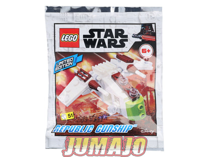 LEG60 Figurine LEGO Star Wars Polybag 51 pièces : 912178 Republic Gunship