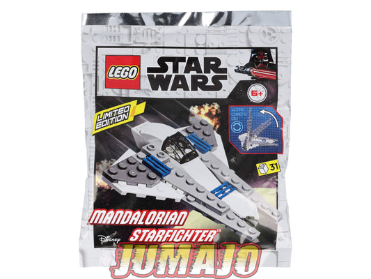 LEG73 Figurine LEGO Star Wars Polybag 31 pièces 912287 Mandalorian Starfighter