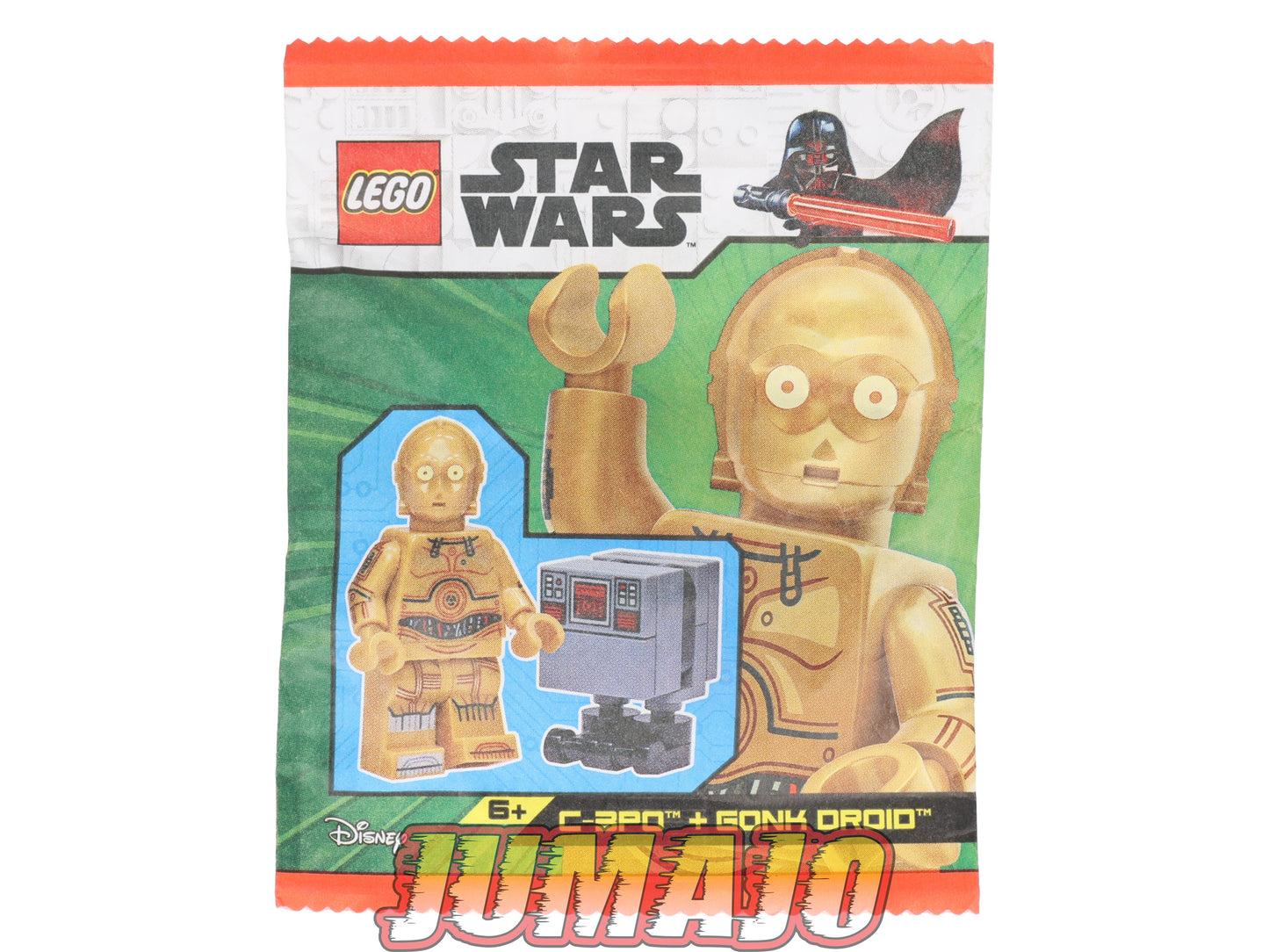 LEG76 Figurine LEGO Star Wars Polybag 16 pièces 912310 C-3PO + Gonk Droid
