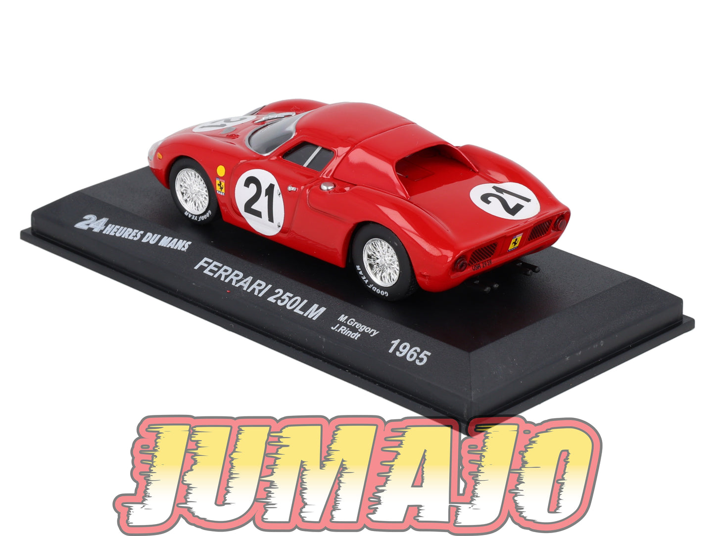 LM10 Voiture 1/43 IXO 24 Heures Le Mans FERRARI 250LM #21 Winner 1965 M Gregory