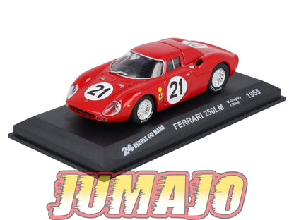 LM10 Voiture 1/43 IXO 24 Heures Le Mans FERRARI 250LM #21 Winner 1965 M Gregory