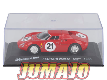 LM10 Voiture 1/43 IXO 24 Heures Le Mans FERRARI 250LM #21 Winner 1965 M Gregory