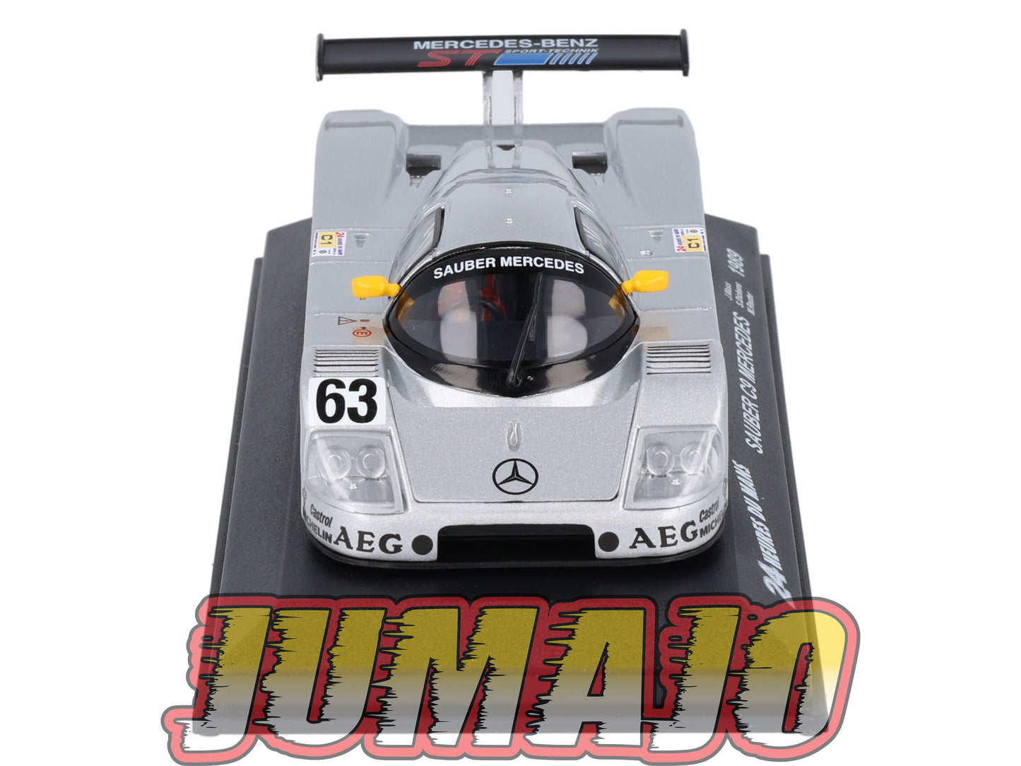 LM12 Voiture 1/43 IXO 24 Heures Le Mans : SAUBER C9 Mercedes #63 Winner 1989 J.Mass