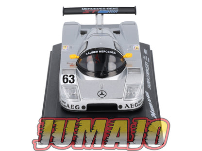 LM12 Voiture 1/43 IXO 24 Heures Le Mans : SAUBER C9 Mercedes #63 Winner 1989 J.Mass