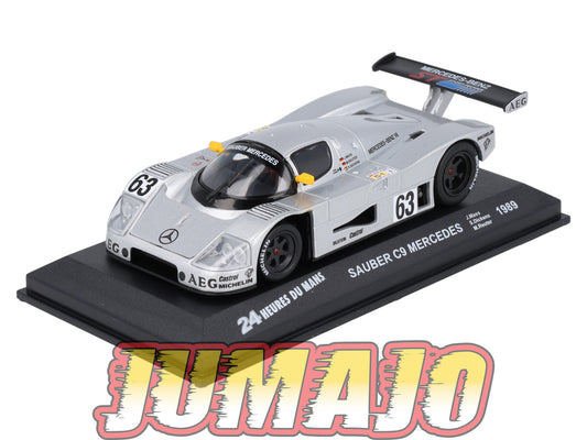 LM12 Voiture 1/43 IXO 24 Heures Le Mans : SAUBER C9 Mercedes #63 Winner 1989 J.Mass