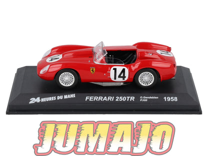 LM6 Voiture 1/43 IXO 24 Heures Le Mans FERRARI 250TR #14 Winner 1958 O Gendebien