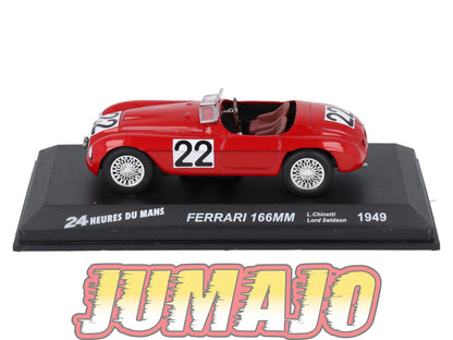 LM16 voiture 1/43 IXO 24 Heures Le Mans : FERRARI 166MM #22 Winner L.Chinetti 1949