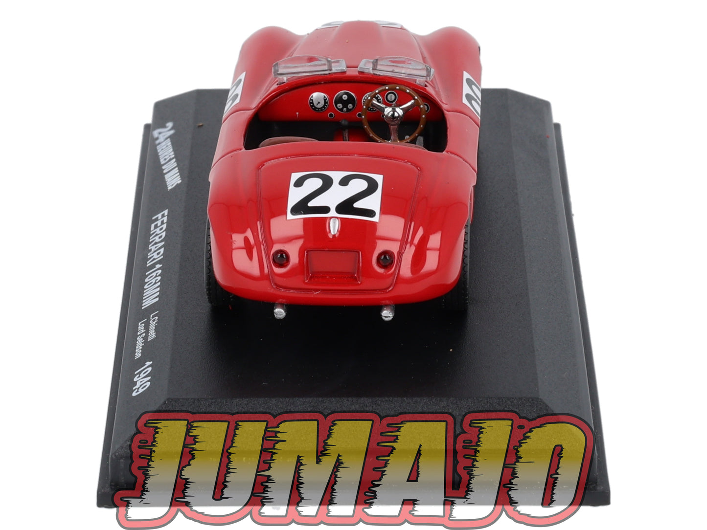 LM16 voiture 1/43 IXO 24 Heures Le Mans : FERRARI 166MM #22 Winner L.Chinetti 1949