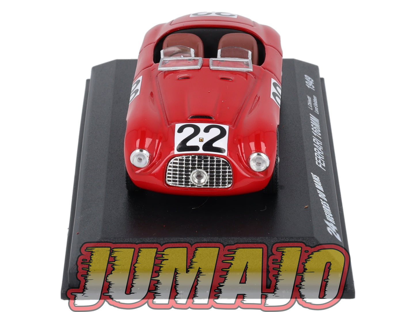 LM16 voiture 1/43 IXO 24 Heures Le Mans : FERRARI 166MM #22 Winner L.Chinetti 1949