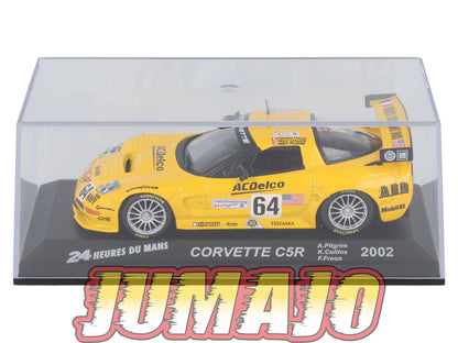 LM17 voiture 1/43 IXO 24 Heures Le Mans : Corvette C5R #64 A.Pilgrim 2002