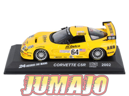 LM17 voiture 1/43 IXO 24 Heures Le Mans : Corvette C5R #64 A.Pilgrim 2002