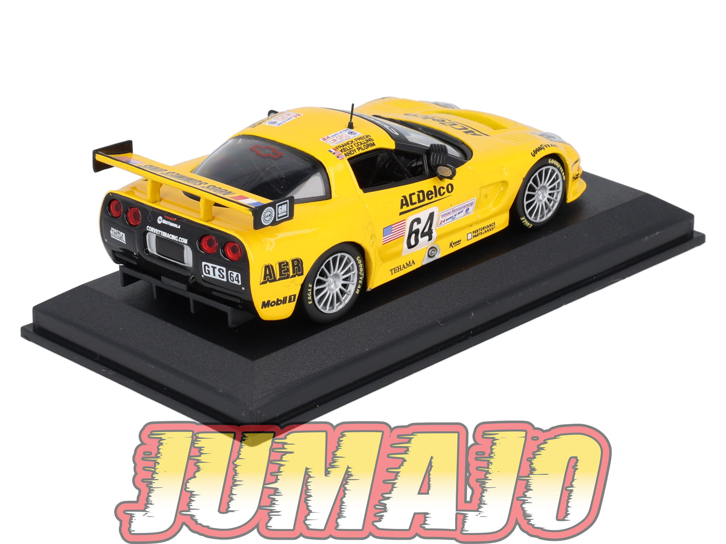 LM17 voiture 1/43 IXO 24 Heures Le Mans : Corvette C5R #64 A.Pilgrim 2002