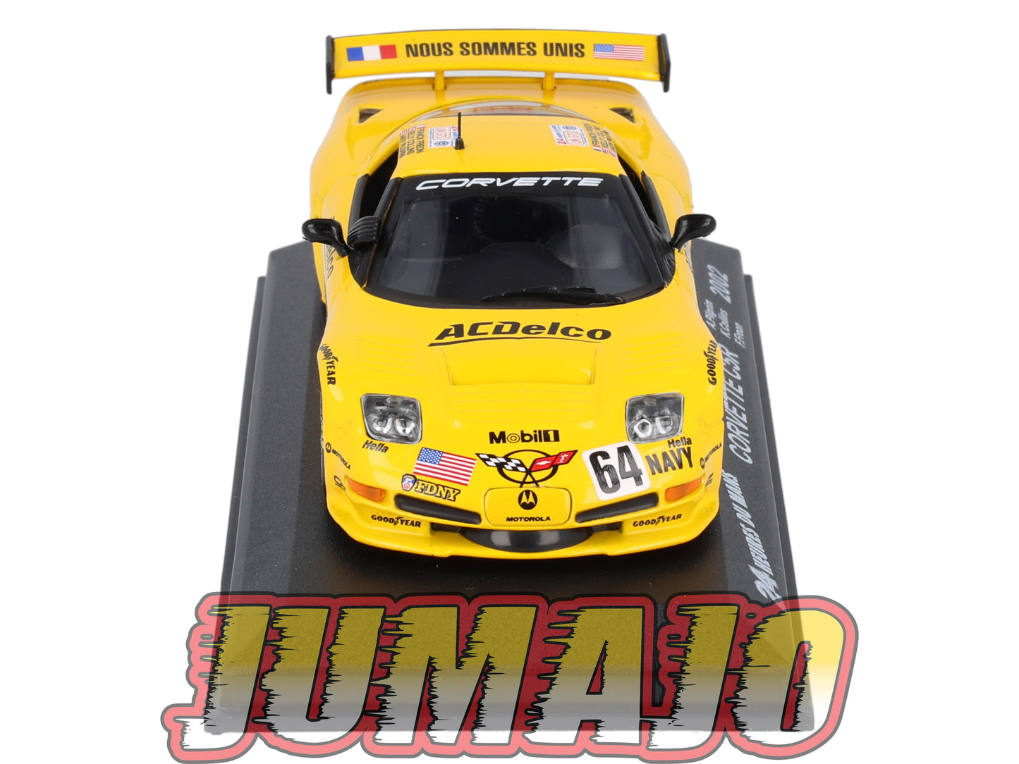 LM17 voiture 1/43 IXO 24 Heures Le Mans : Corvette C5R #64 A.Pilgrim 2002