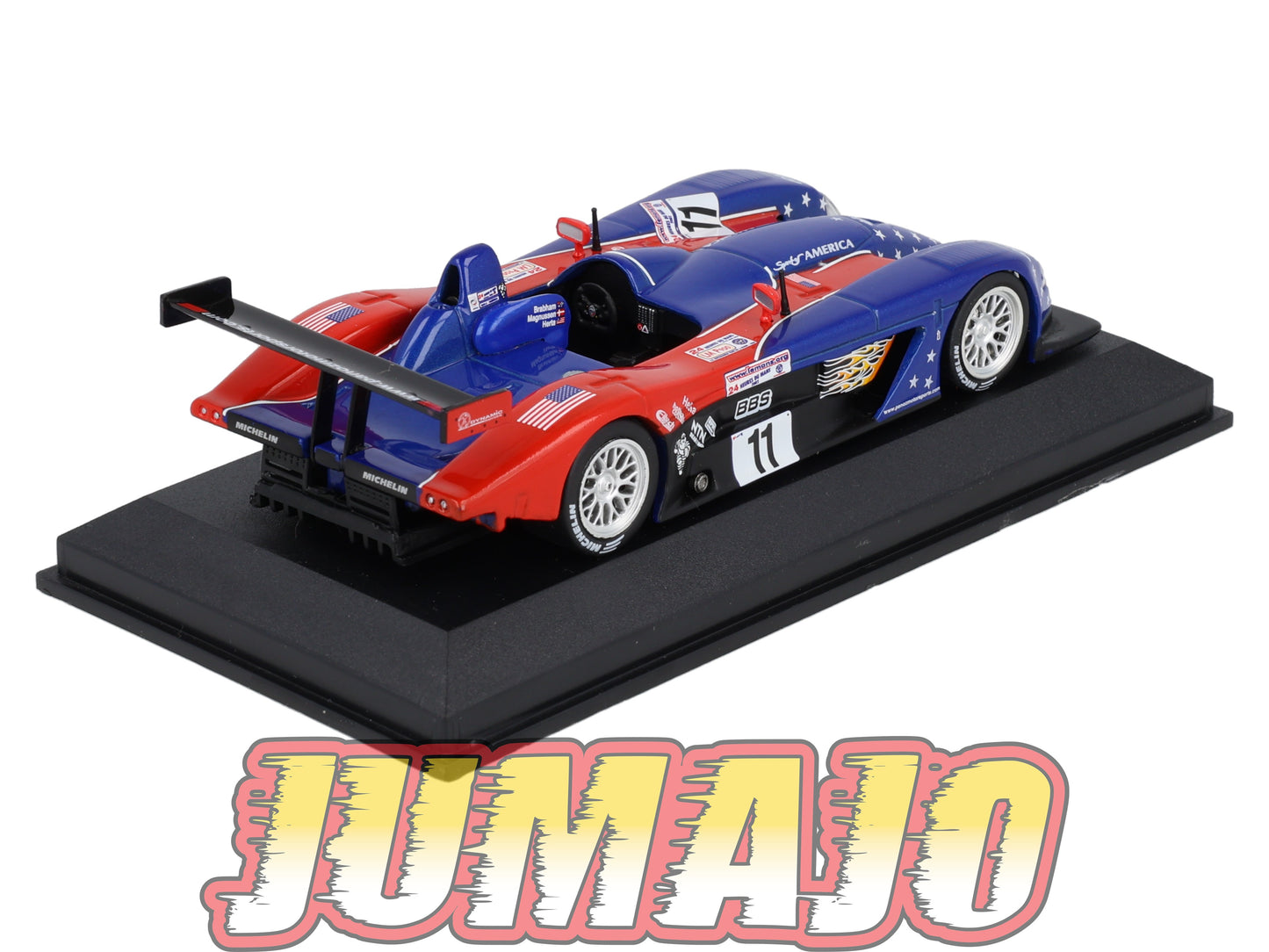 LM18 Voiture 1/43 IXO 24 Heures Le Mans PANOZ LMP01 #11 2002 J Magnussen