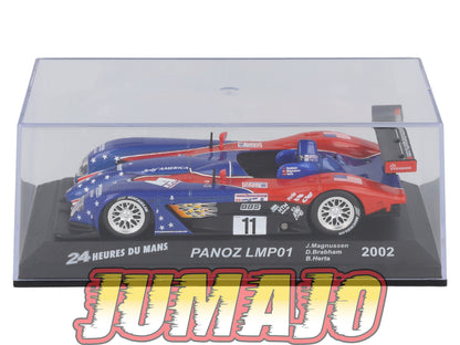 LM18 Voiture 1/43 IXO 24 Heures Le Mans PANOZ LMP01 #11 2002 J Magnussen