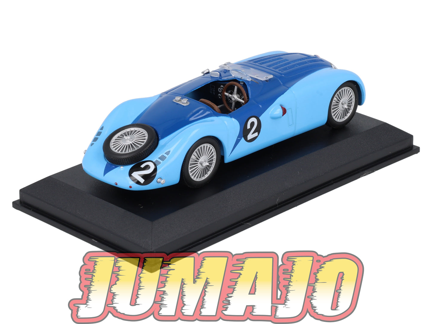 LM19 Voiture 1/43 IXO 24 Heures Le Mans BUGATTI 57G #2 Winner 1937 JP Wimille