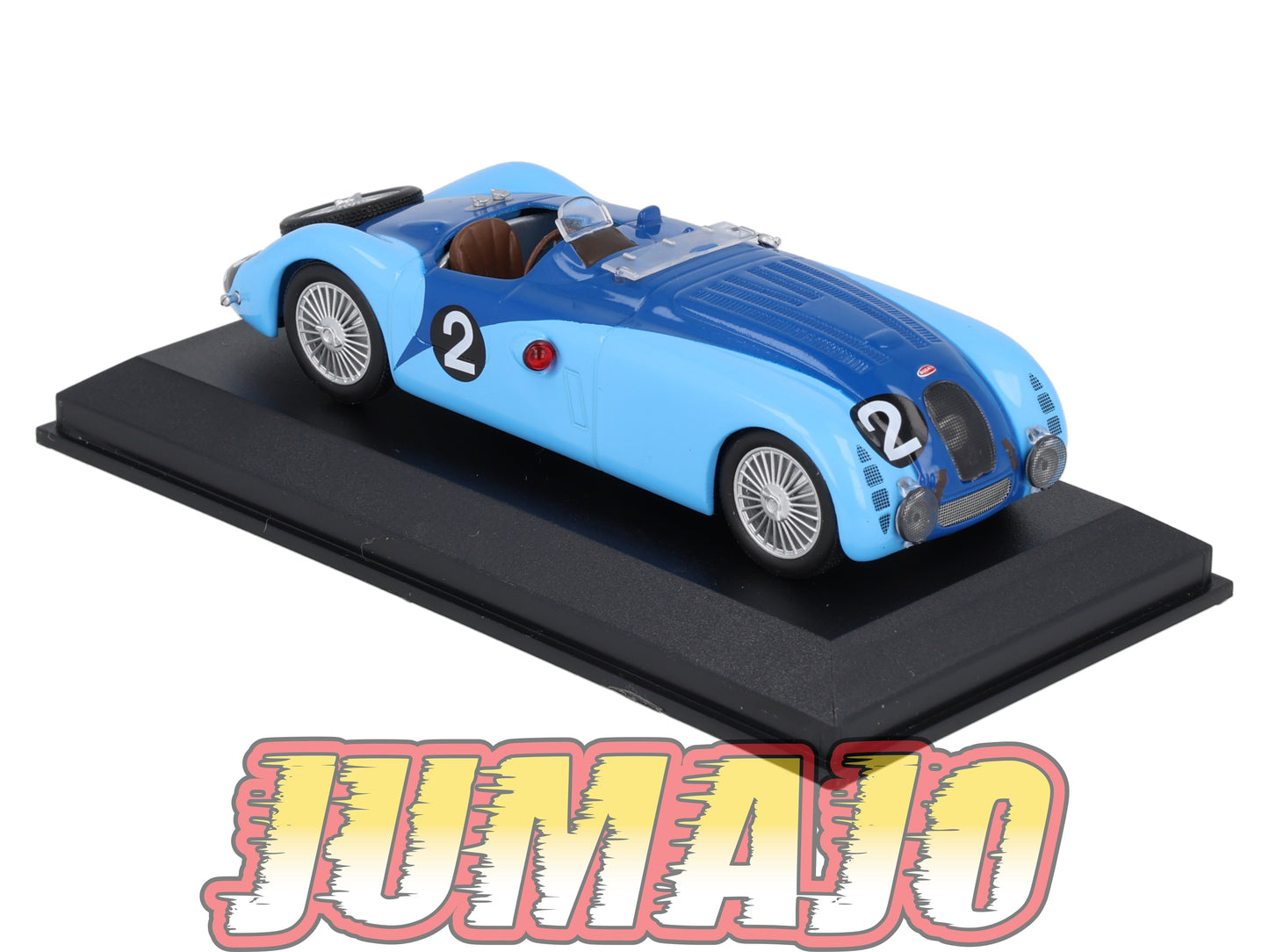 LM19 Voiture 1/43 IXO 24 Heures Le Mans BUGATTI 57G #2 Winner 1937 JP Wimille