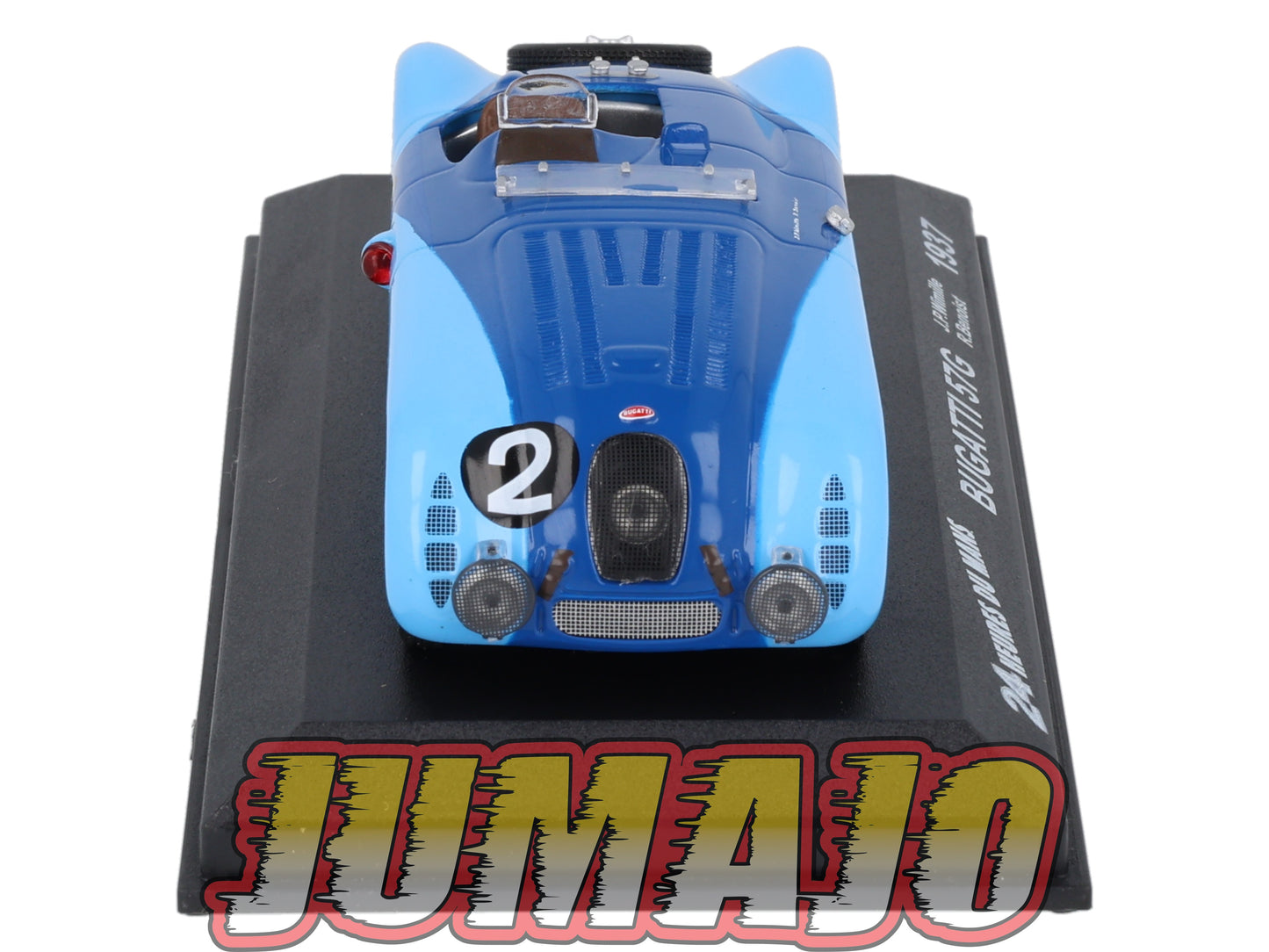 LM19 Voiture 1/43 IXO 24 Heures Le Mans BUGATTI 57G #2 Winner 1937 JP Wimille