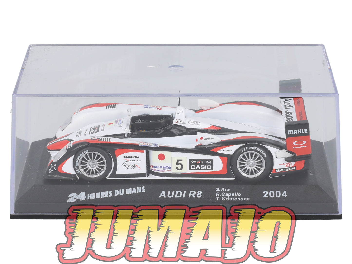 LM1 voiture 1/43 IXO 24 Heures Le Mans : AUDI R8 #5 Winner S.ara 2004