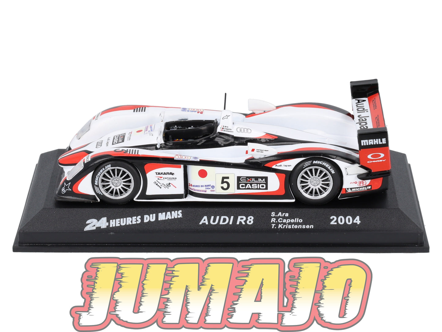 LM1 voiture 1/43 IXO 24 Heures Le Mans : AUDI R8 #5 Winner S.ara 2004