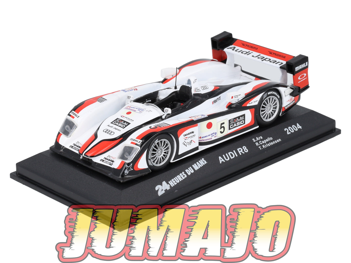 LM1 voiture 1/43 IXO 24 Heures Le Mans : AUDI R8 #5 Winner S.ara 2004