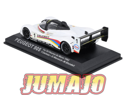 LM203 Voiture 1/43 IXO 24 Heures Le Mans PEUGEOT 905 #1 Winner 1992 Dalmas