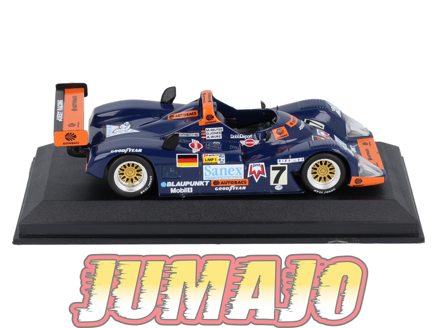 LM21 voiture 1/43 IXO 24 Heures Le Mans : PORSCHE TWR Winner M.Reuter #7 1996