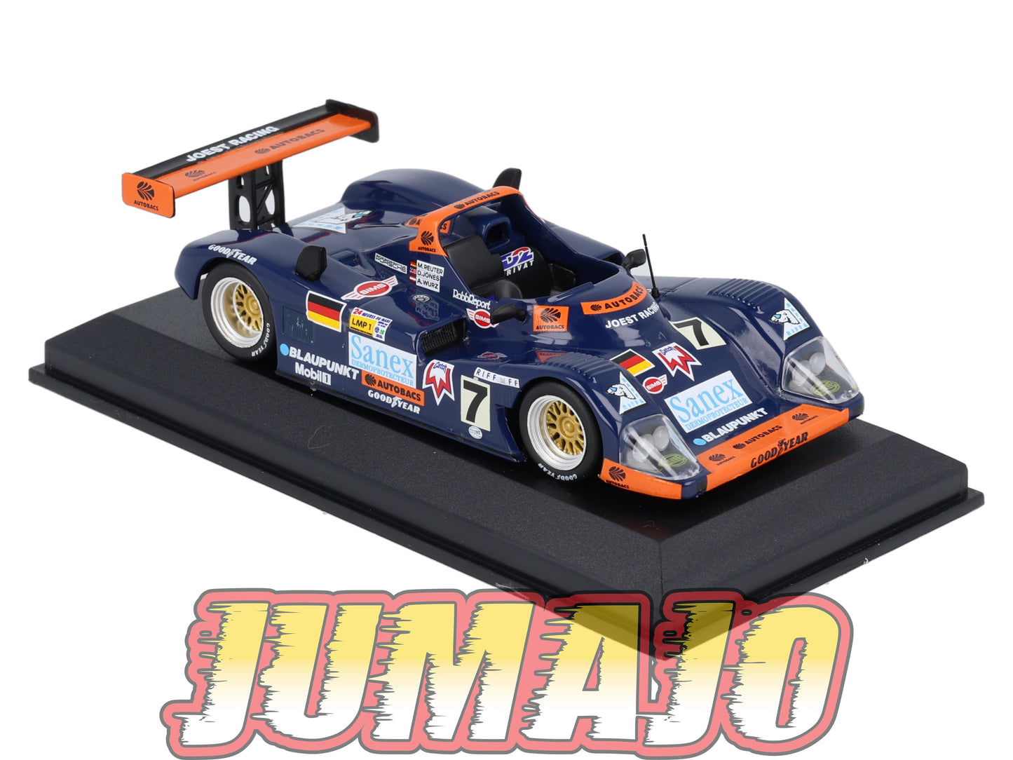 LM21 voiture 1/43 IXO 24 Heures Le Mans : PORSCHE TWR Winner M.Reuter #7 1996