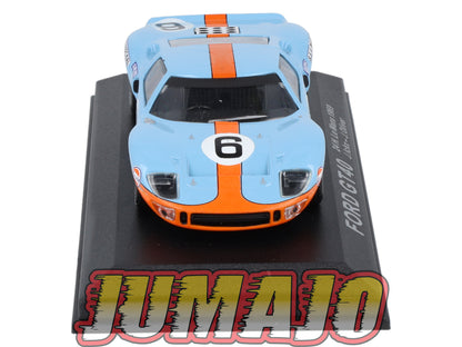 LM229 Voiture 1/43 IXO 24 Heures Le Mans FORD GT40 MkI #6 Winner 1969 J.Ickx