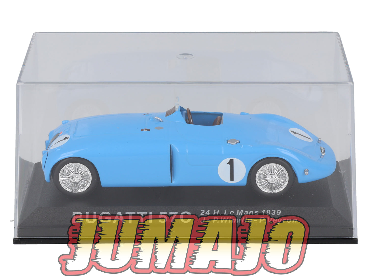 LM238 Voiture 1/43 IXO 24 Heures Le Mans BUGATTI 57C #1 Winner 1939 Wimille