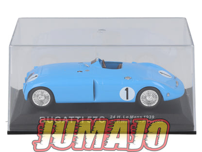 LM238 Voiture 1/43 IXO 24 Heures Le Mans BUGATTI 57C #1 Winner 1939 Wimille
