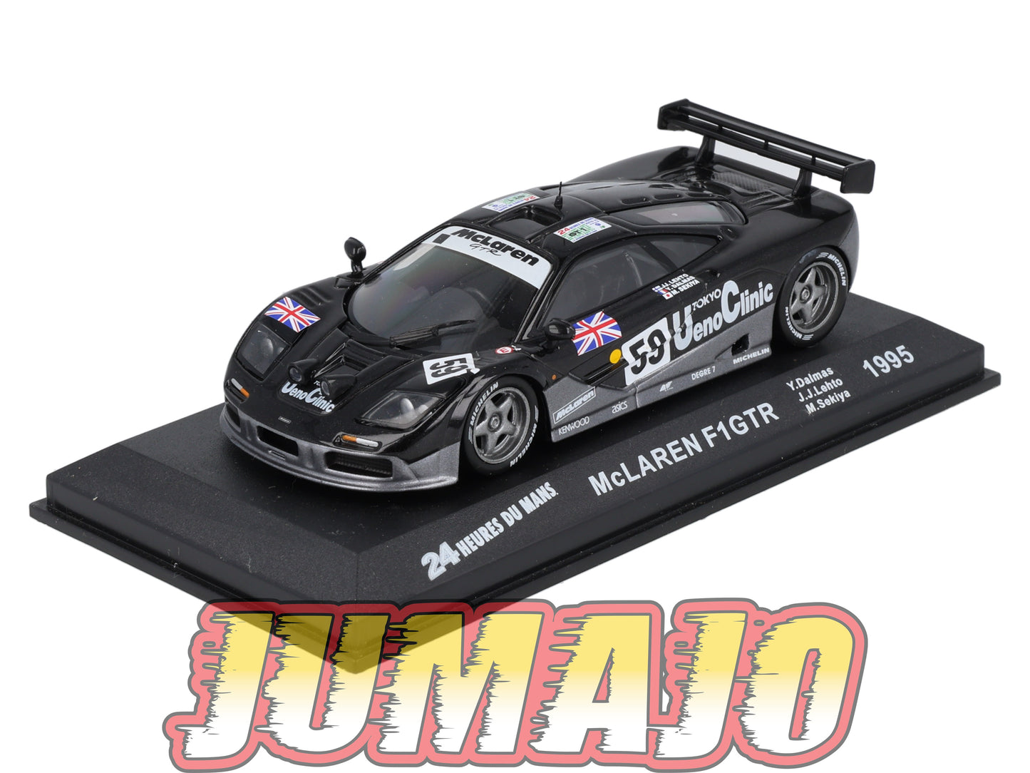 LM24 Voiture 1/43 IXO 24 Heures Le Mans : MCLAREN F1GTR #59 1995 Y.Dalmas