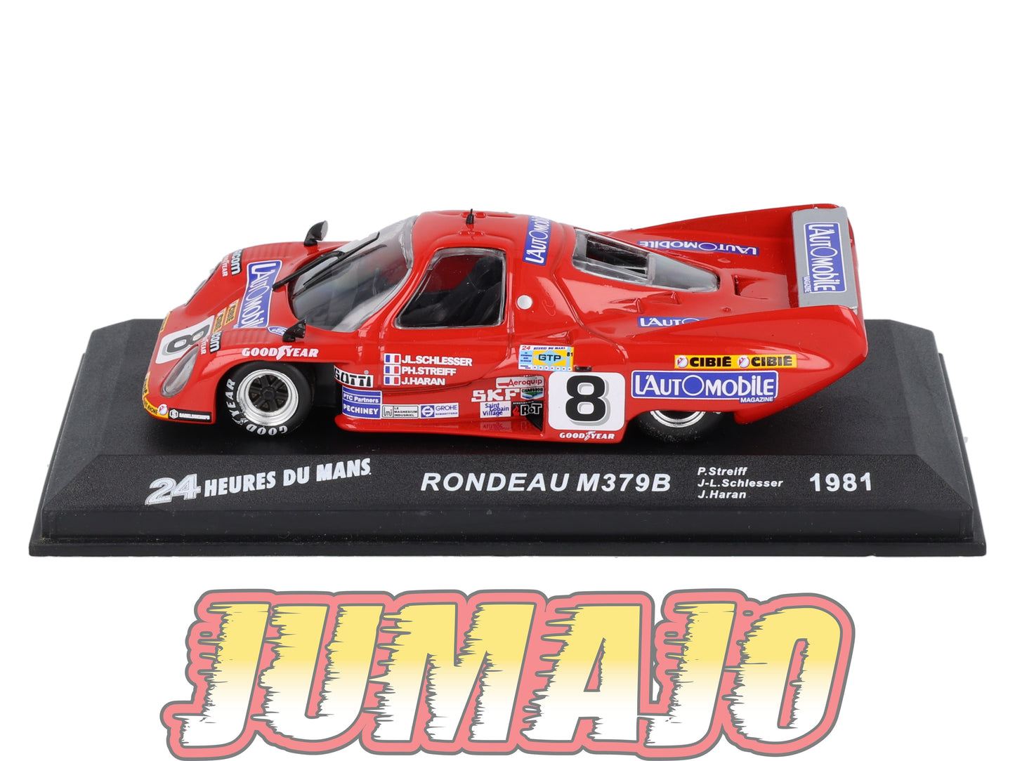 LM25 Voiture 1/43 IXO 24 Heures Le Mans RONDEAU M379B #8 1981 P.Streiff