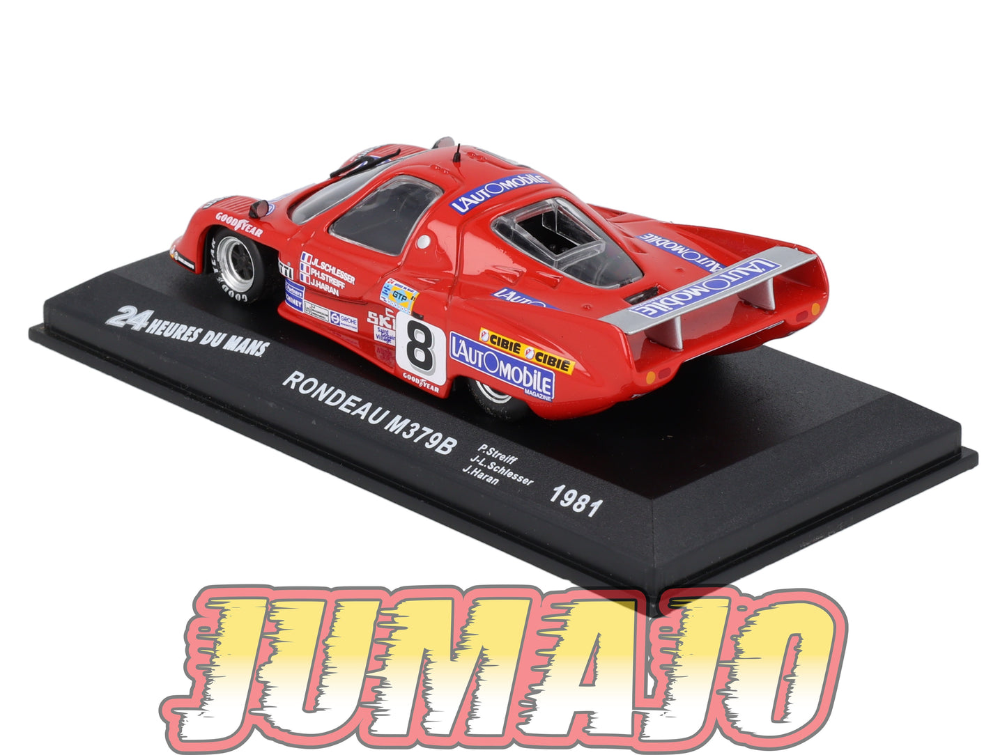 LM25 Voiture 1/43 IXO 24 Heures Le Mans RONDEAU M379B #8 1981 P.Streiff
