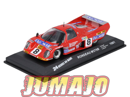 LM25 Voiture 1/43 IXO 24 Heures Le Mans RONDEAU M379B #8 1981 P.Streiff