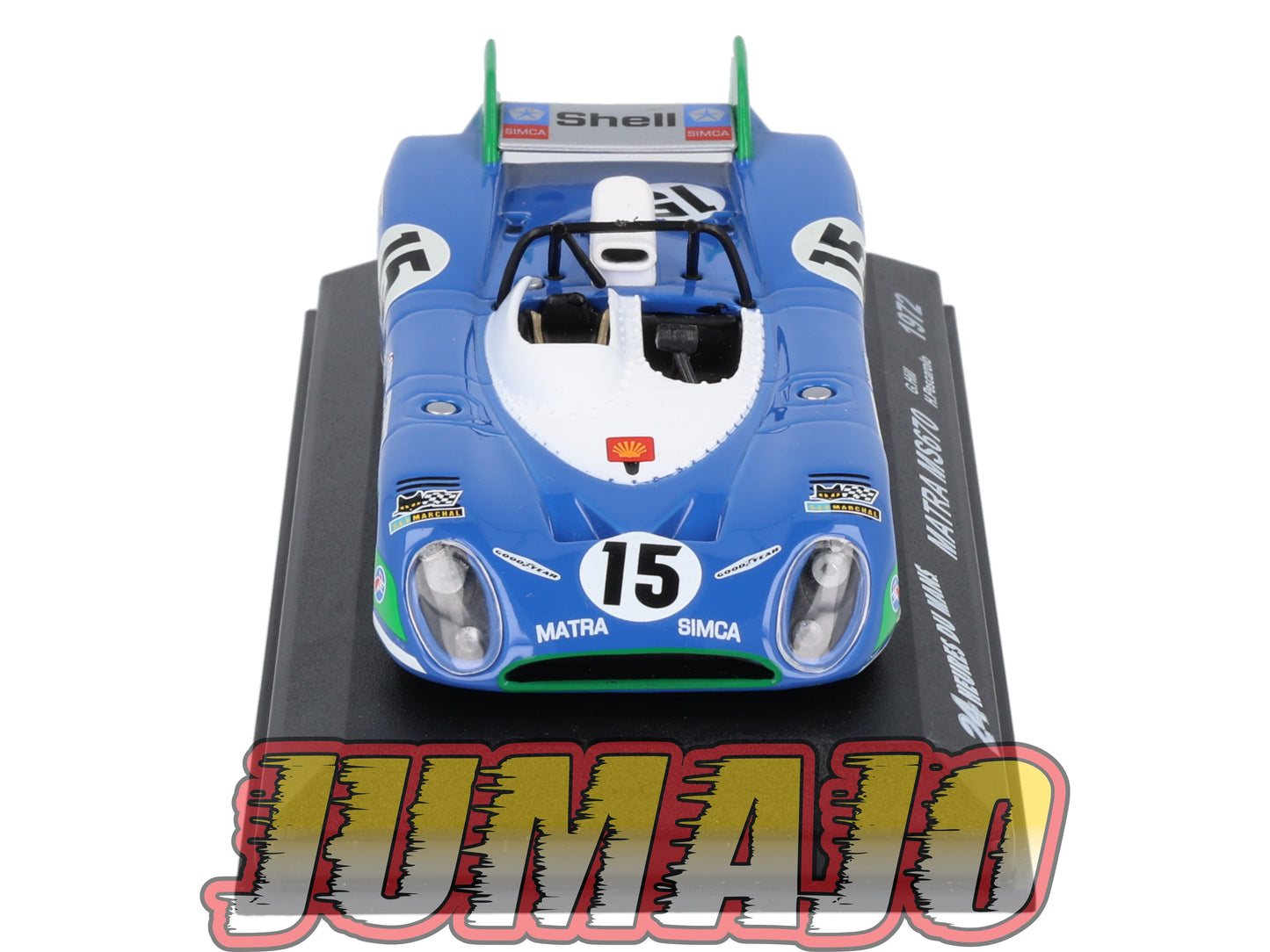LM27 Voiture 1/43 IXO 24 Heures Le Mans : MATRA MS670 #15 Winner G.Hill 1972