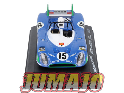 LM27 Voiture 1/43 IXO 24 Heures Le Mans : MATRA MS670 #15 Winner G.Hill 1972