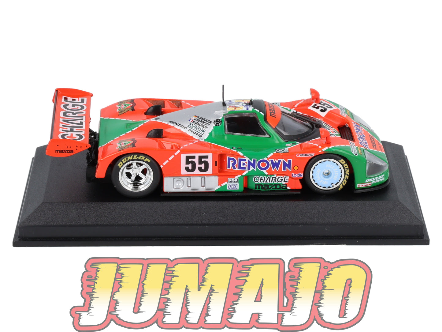 LM2 Voiture 1/43 IXO 24 Heures Le Mans : MAZDA 787B #55 Winner 1991 B.Gachot
