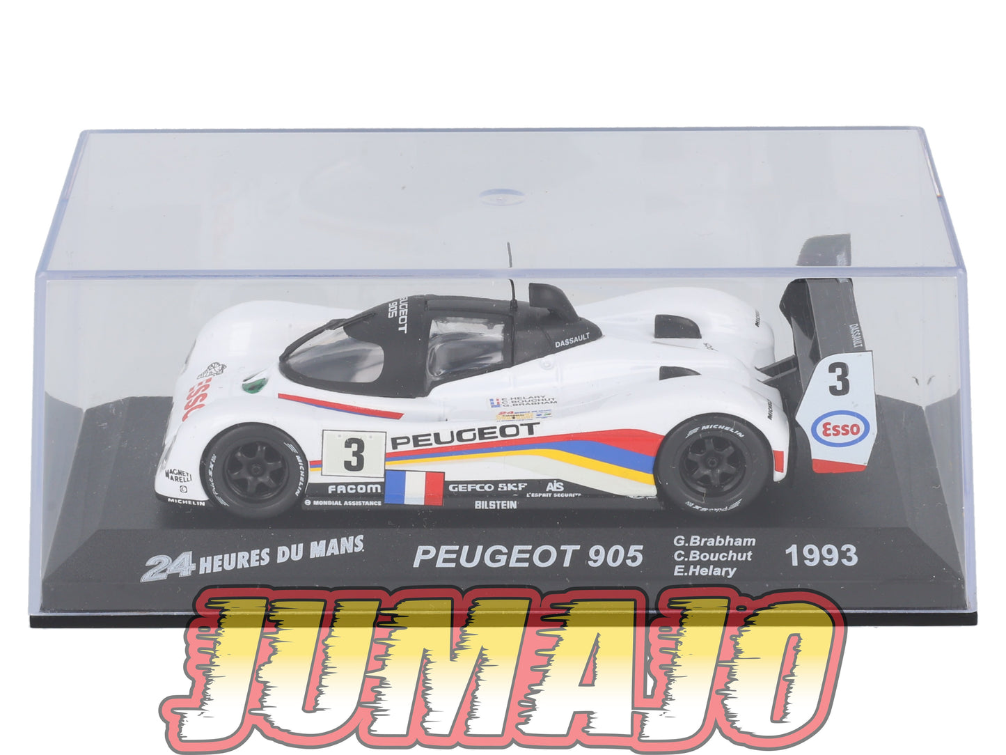 LM30 voiture 1/43 IXO 24 Heures Le Mans : PEUGEOT 905 #3 Winner G.Brabham 1993