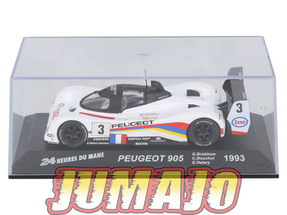 LM30 voiture 1/43 IXO 24 Heures Le Mans : PEUGEOT 905 #3 Winner G.Brabham 1993