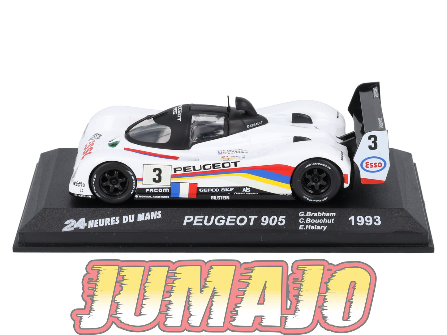 LM30 voiture 1/43 IXO 24 Heures Le Mans : PEUGEOT 905 #3 Winner G.Brabham 1993