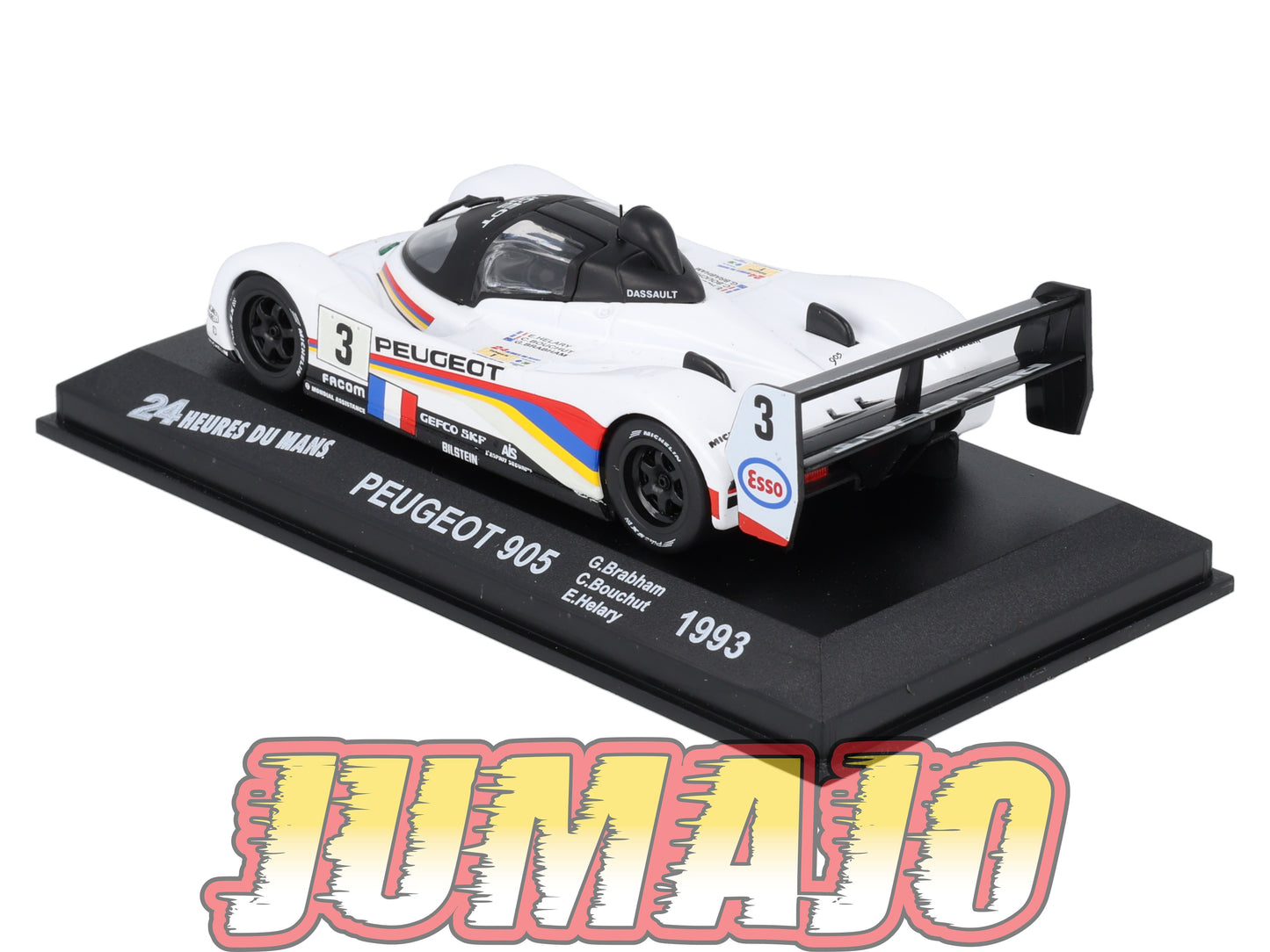 LM30 voiture 1/43 IXO 24 Heures Le Mans : PEUGEOT 905 #3 Winner G.Brabham 1993