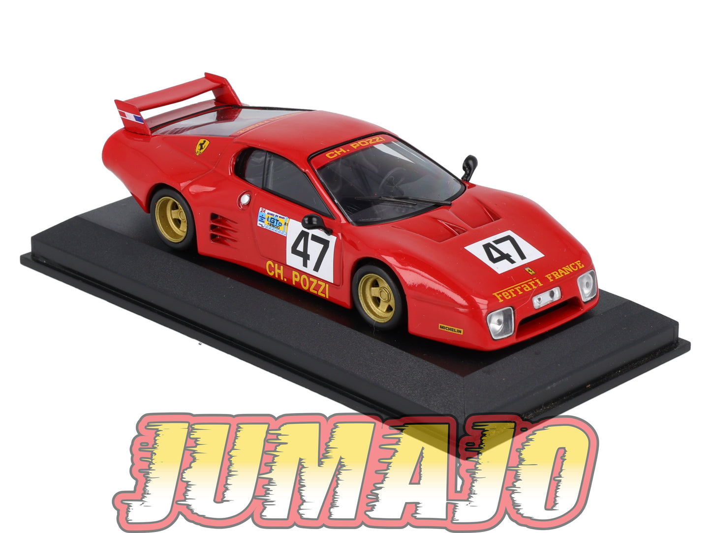 LM32 Voiture 1/43 IXO 24 Heures Le Mans FERRARI BB512LM #47 1981 Andruet