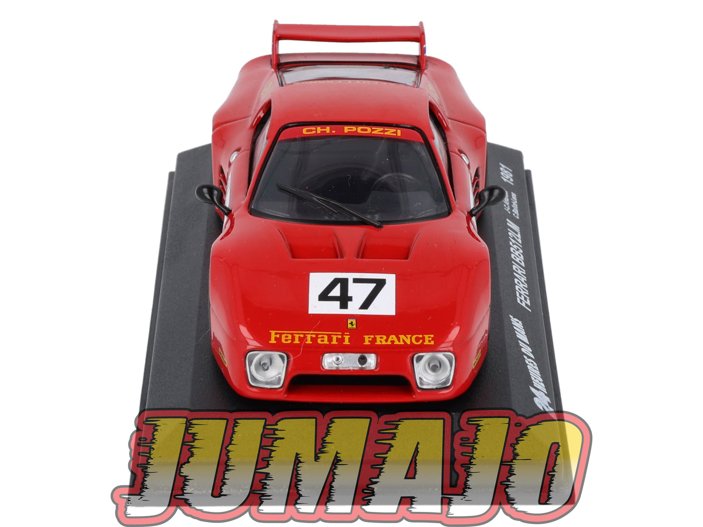 LM32 Voiture 1/43 IXO 24 Heures Le Mans FERRARI BB512LM #47 1981 Andruet