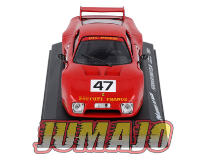 LM32 Voiture 1/43 IXO 24 Heures Le Mans FERRARI BB512LM #47 1981 Andruet