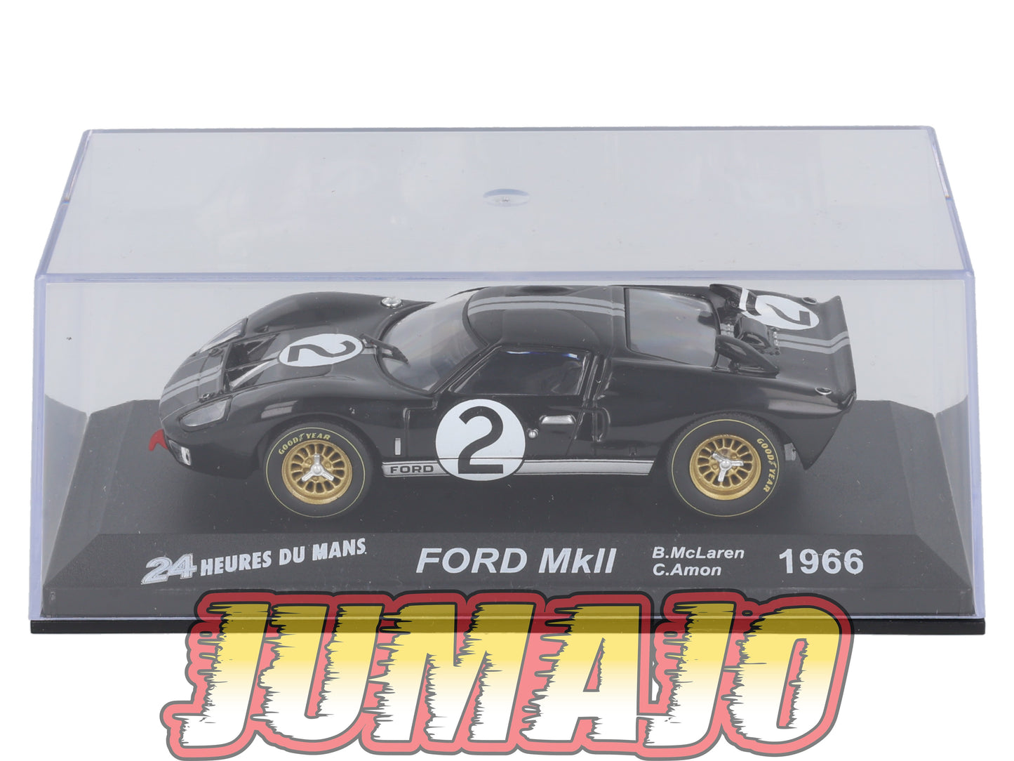 LM33 voiture 1/43 IXO 24 Heures Le Mans : FORD MkII #2 Winner B.McLaren 1996