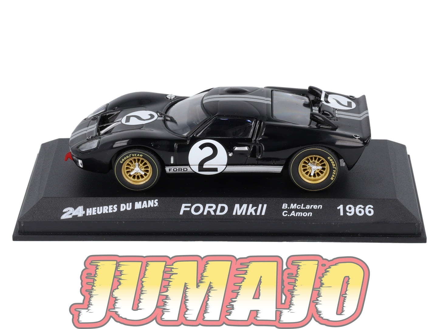 LM33 voiture 1/43 IXO 24 Heures Le Mans : FORD MkII #2 Winner B.McLaren 1996