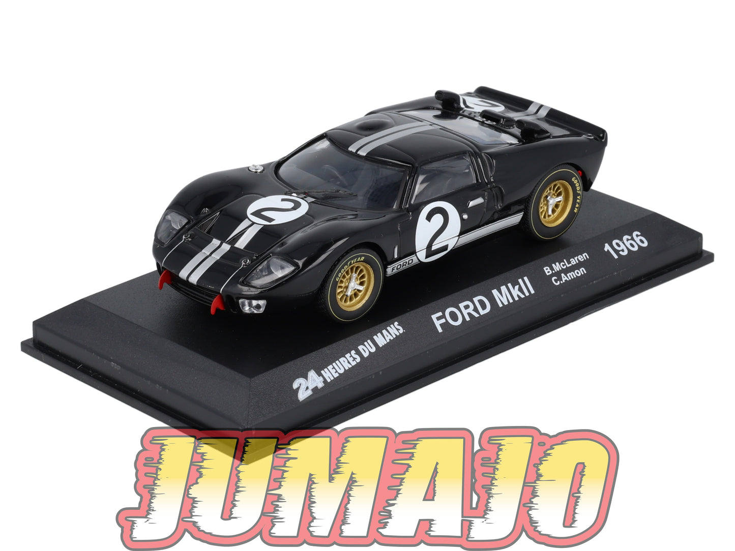 LM33 voiture 1/43 IXO 24 Heures Le Mans : FORD MkII #2 Winner B.McLaren 1996