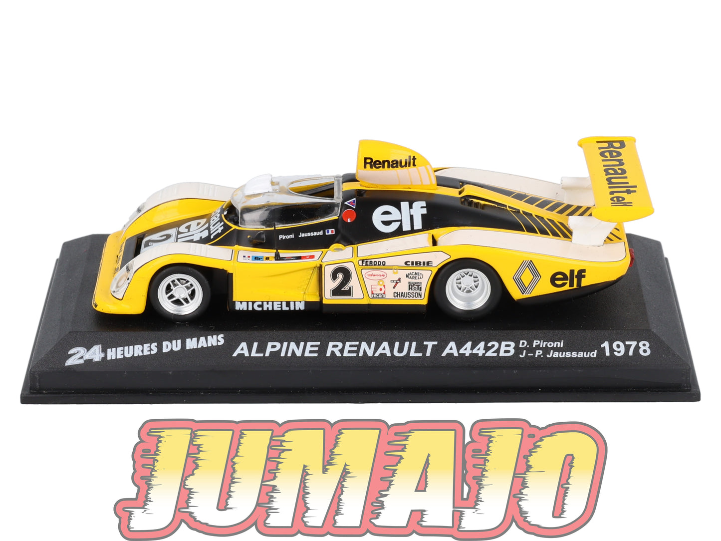 LM3 Voiture 1/43 IXO 24 Heures Le Mans : ALPINE RENAULT A442B #2 Winner 1978 D.Pironi