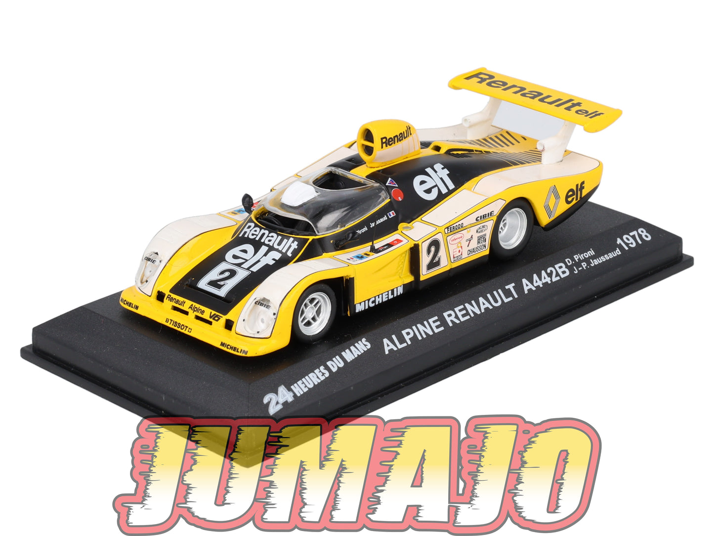 LM3 Voiture 1/43 IXO 24 Heures Le Mans : ALPINE RENAULT A442B #2 Winner 1978 D.Pironi